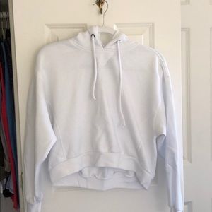 Abercrombie & Fitch White hoodie